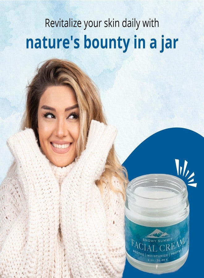 Snowy Summit Devil's Club Facial Cream - Luxurious Moisturizer Face Cream for Sensitive Skin - Non-Greasy Moisturizer with Natural Oils & Shea Butter - Alaskan Herbal Cream - Image 2